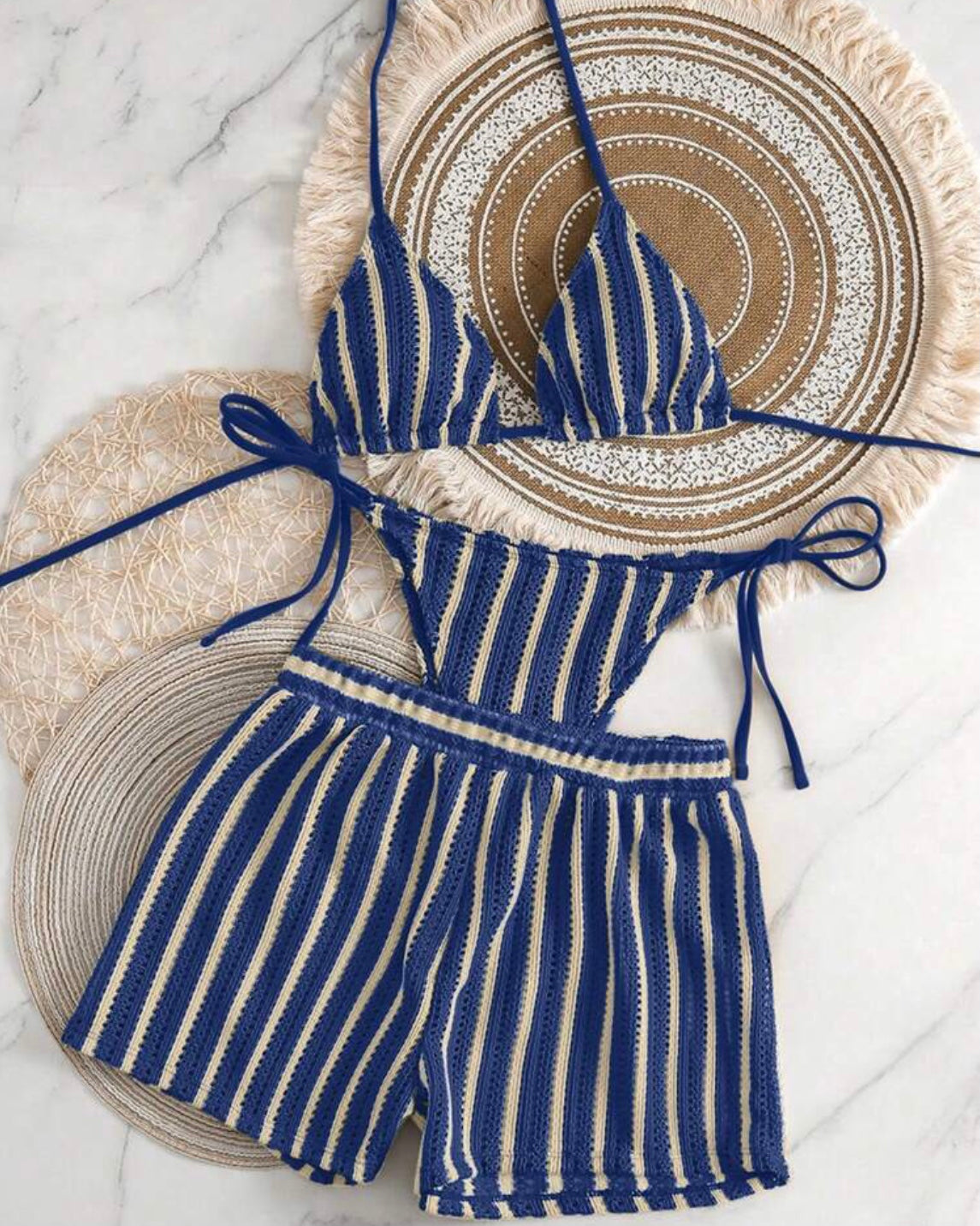 Costume 3 pezzi crochet
