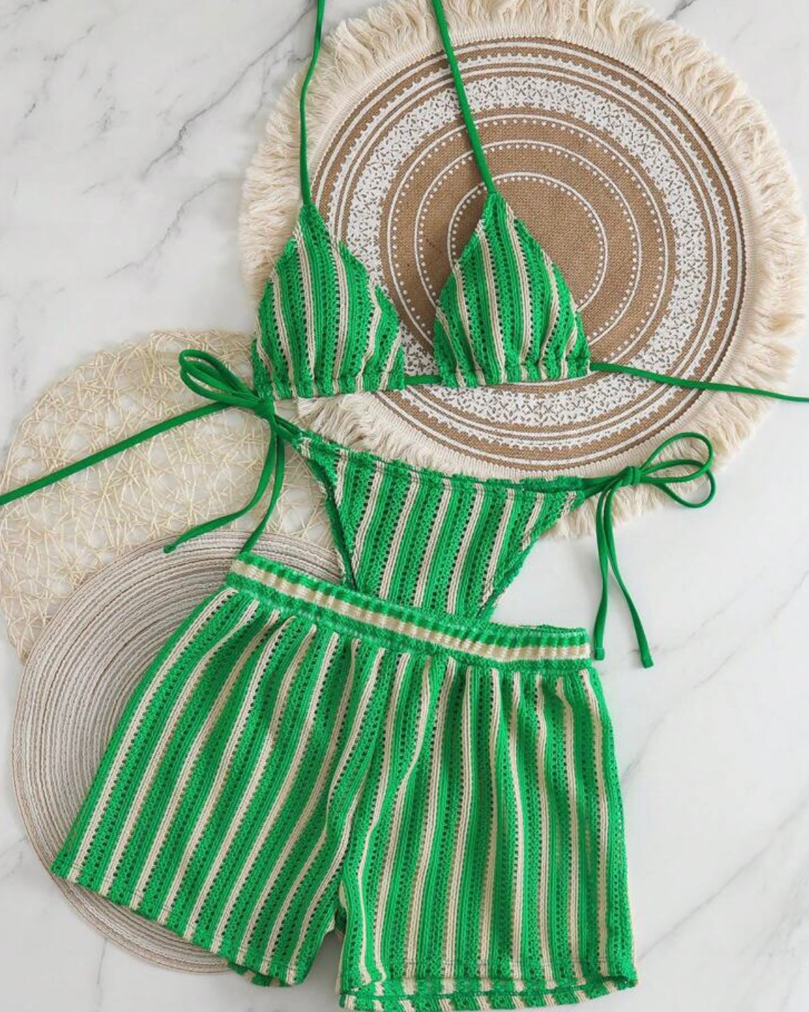 Costume 3 pezzi crochet