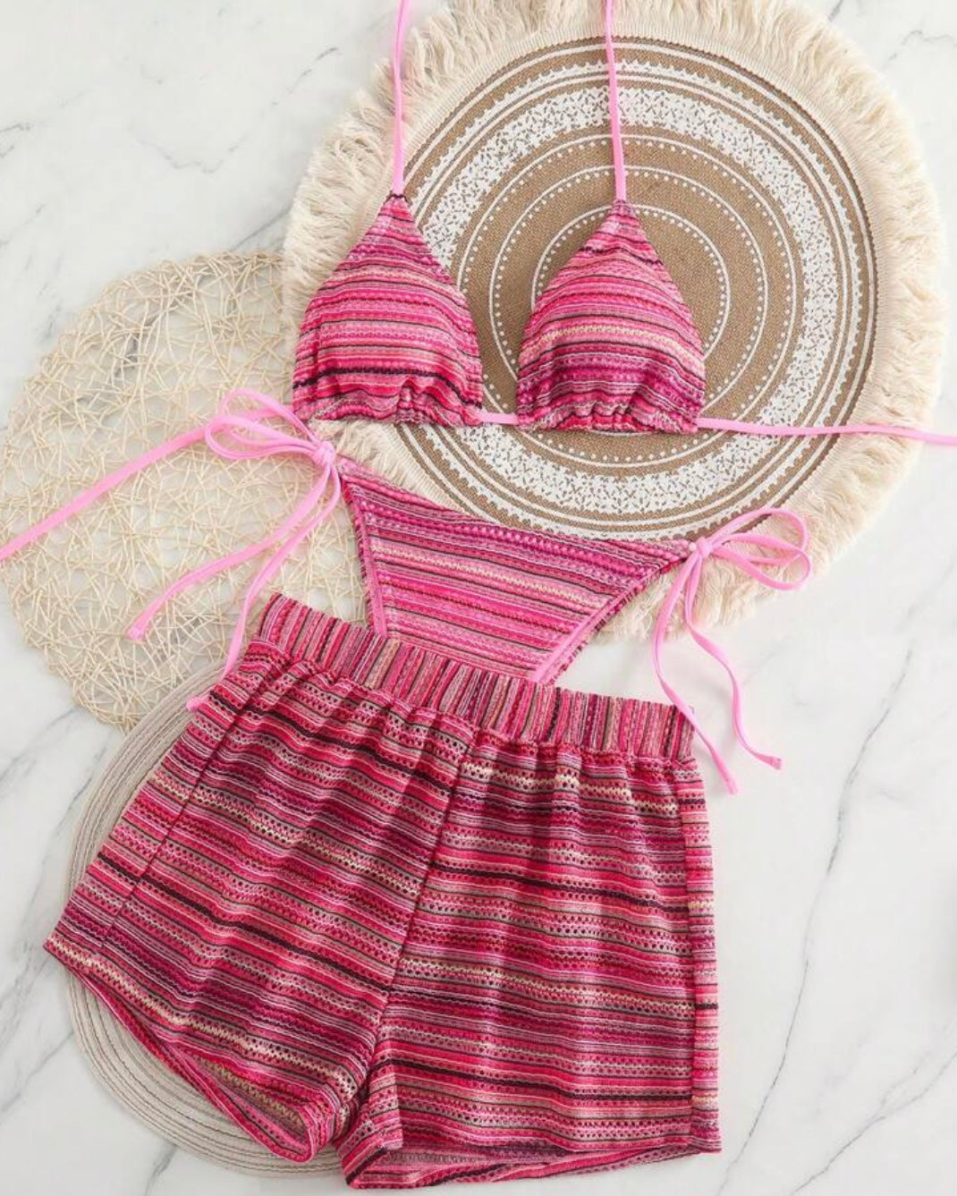 Costume 3 pezzi crochet